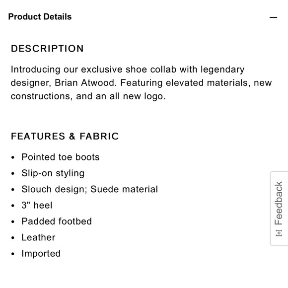 Express Brian Atwood x Express Suede Slouch Thin Heeled Tall Boots NWT - Picture 8 of 8